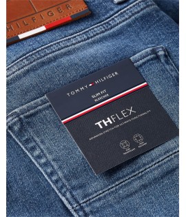 SLIM BLEECKER PSTR CEDAR INDIGO